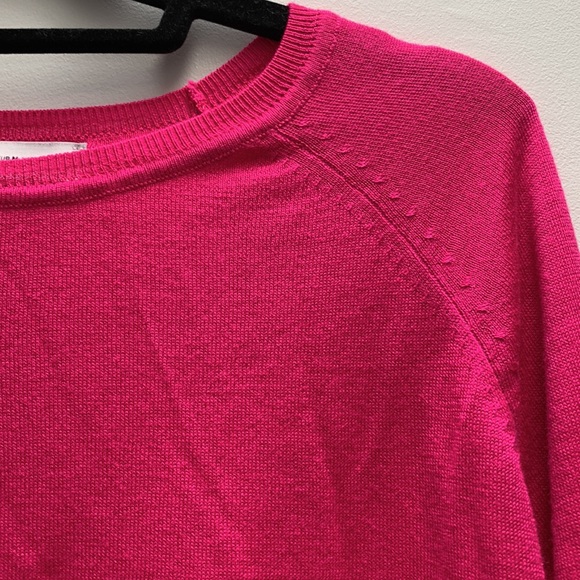 Zara Fuchsia light knit sweater - Picture 4 of 4